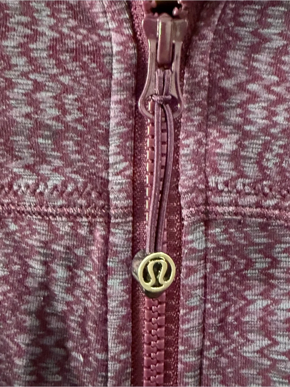 Lululemon Forme Jacket Cuffins Ziggy Wee September Plum Purple Size 2